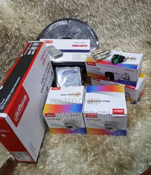 1080 P Dahua Full Kit 4 Channel Security Cameras