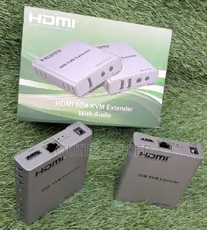 Long Distances 60m KVM Extender - Easy Setup and Installation