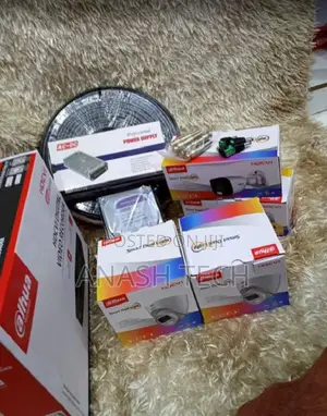 Full Color Dahua 4 Channel Full Kit CCTV Cameras Package