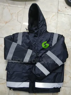 Hooded Navy Blue Reflective Full Jackets in Nairobi