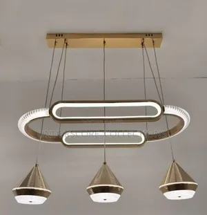 Executive Three Colour Chandelier With Adjustable Height