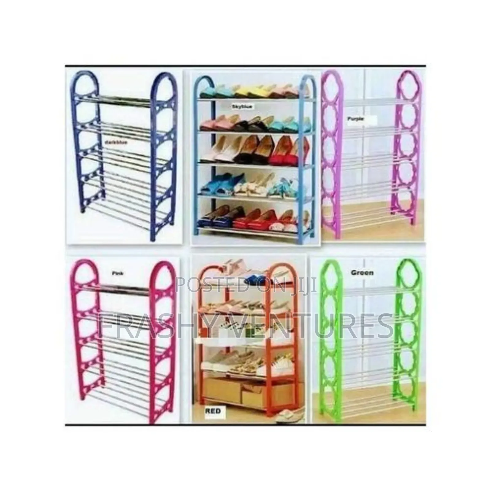 Different Colours Shoe Racks