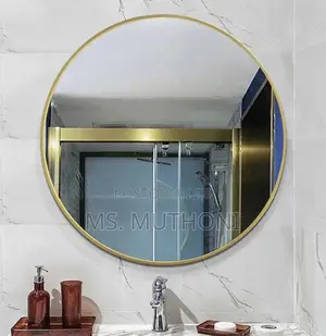 Large Round Mirror (90 Cm )