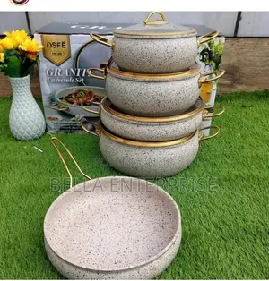 9pcs Granite Coating Kitchen Cookware Set