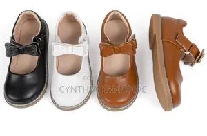 Leather Kids Dolly Shoes