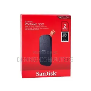 Sandisk E30 Portable External SSD 2tb - Black