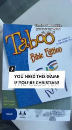 Taboo Bible Game