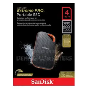 Sandisk E81 Extreme Pro Portable External SSD V2 4tb