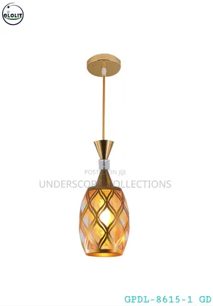 Luxurious Golden Pendant Light