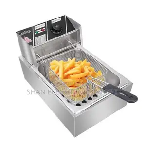 Electromate Single Electric Deep Fryer 6 Literes