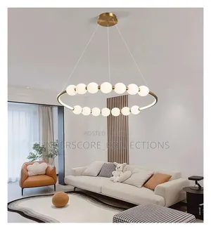 Luxurious Modern Minimalist Ring Chandelier