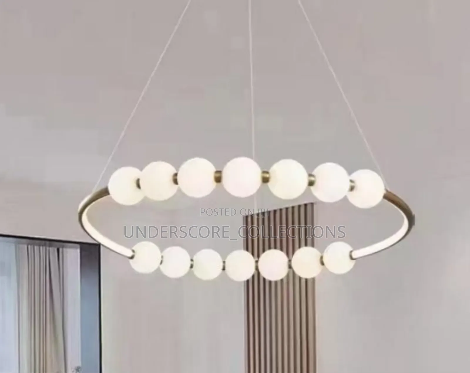 Luxurious Modern Minimalist Ring Chandelier