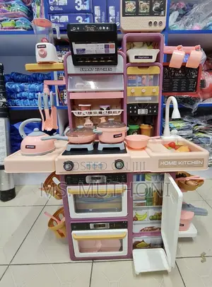 Large Diy Little Cheff Pretend Kitchen Set