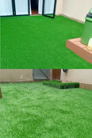 House Backyard Zero Effect , Perfect Green Artificial Grass Carpet
