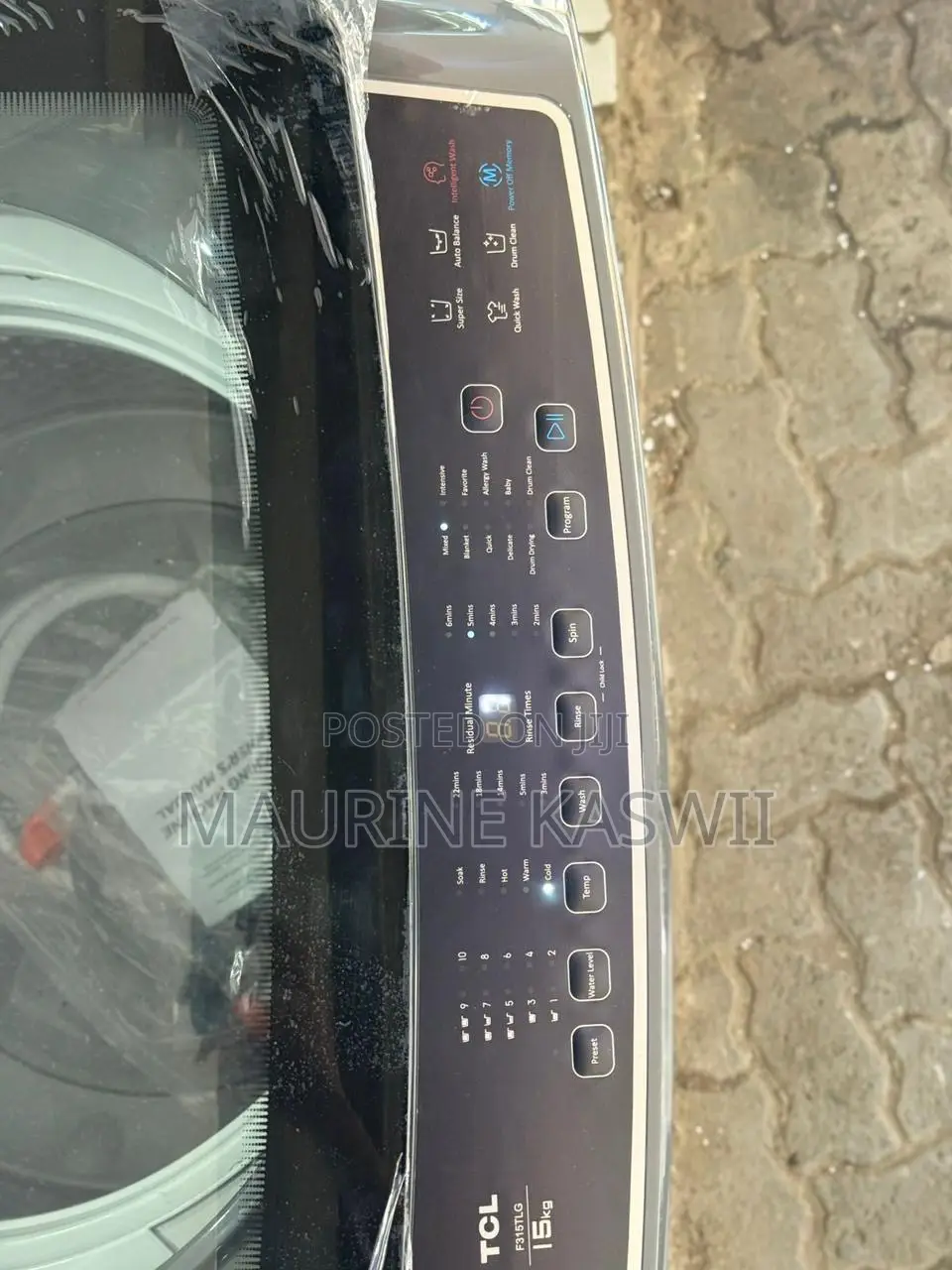 TCL 15kg Top Load Automatic