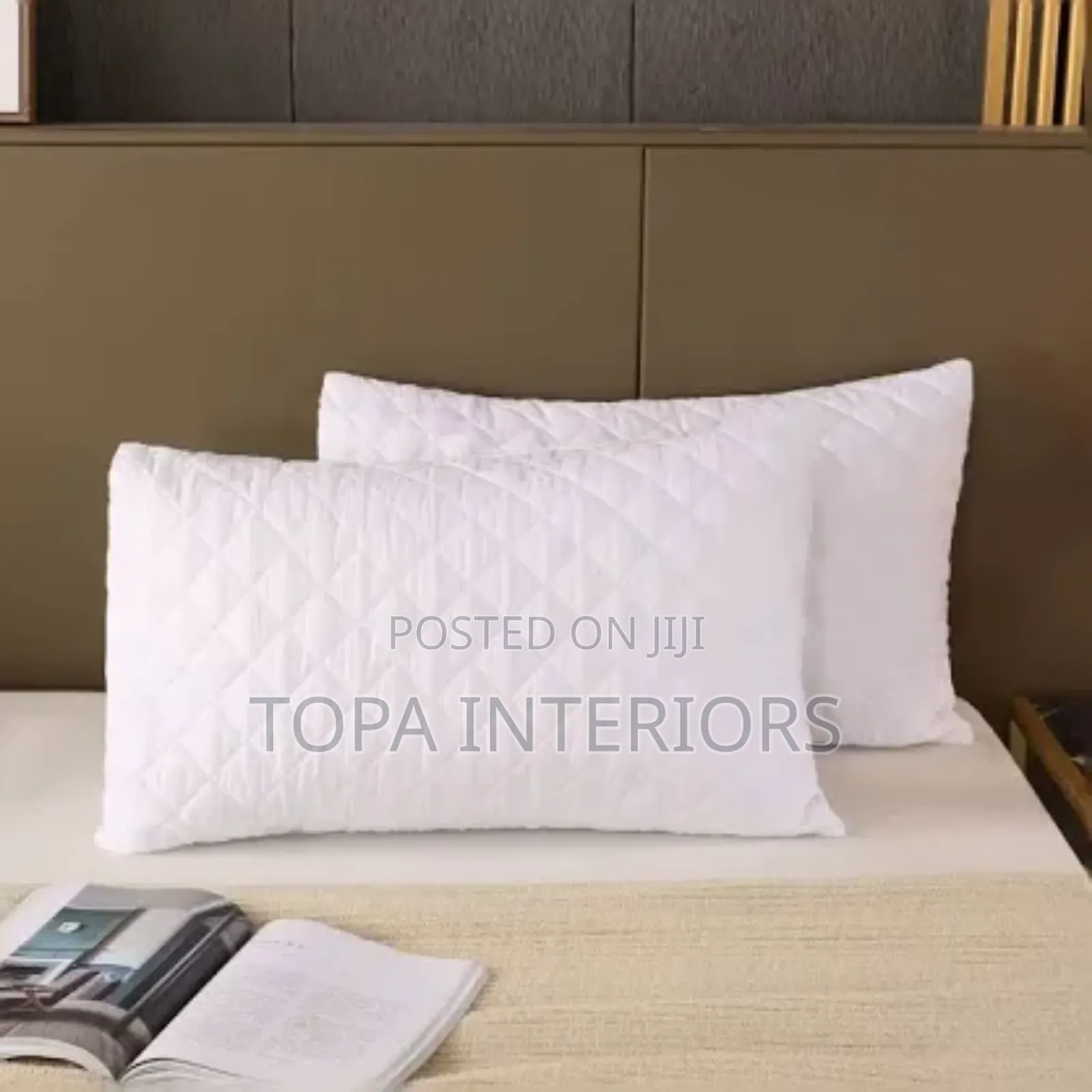 Bed Pillow Protector Cases With a Waterproof Inner Layer