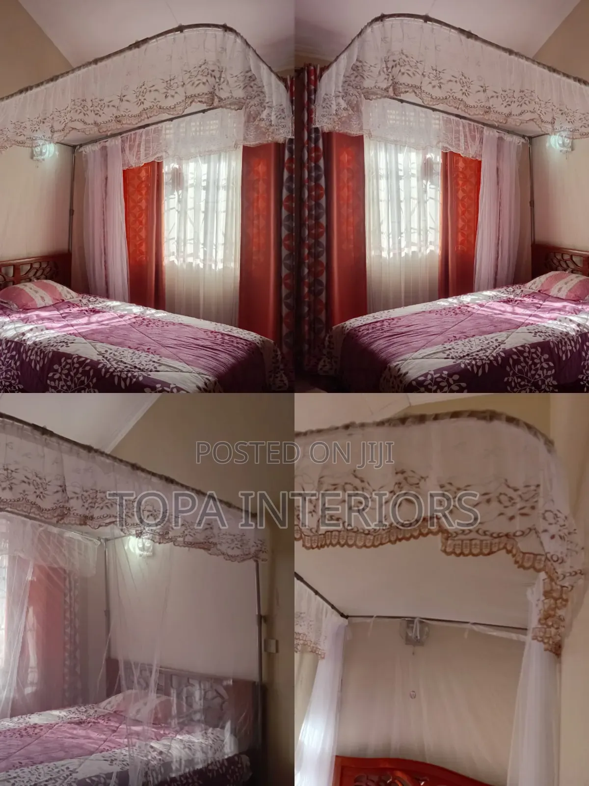 Safe Sleep Two Stand Track Mosquito Nets