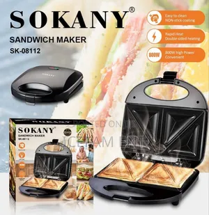 Sokany Sandwich Maker/2slice Sandwich Maker