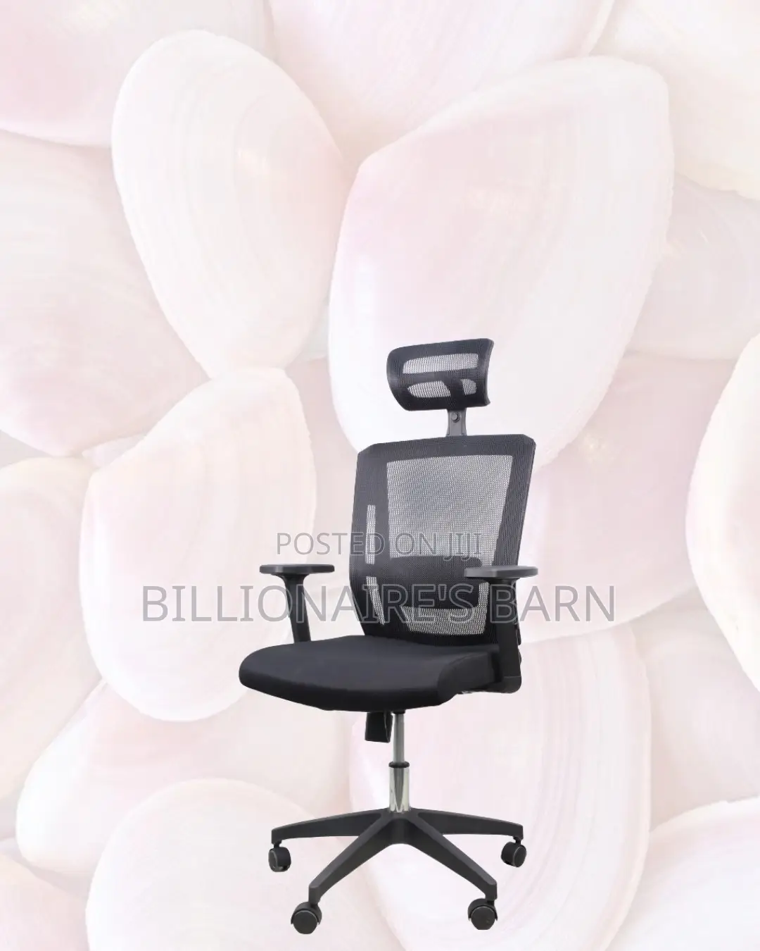 Breathable Mesh Chair for Long Hours | Nylon Base, Solid Support