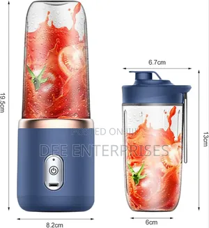 45w Rechargable 400mlx2 2in1 Portable Blender Juicer + Cup