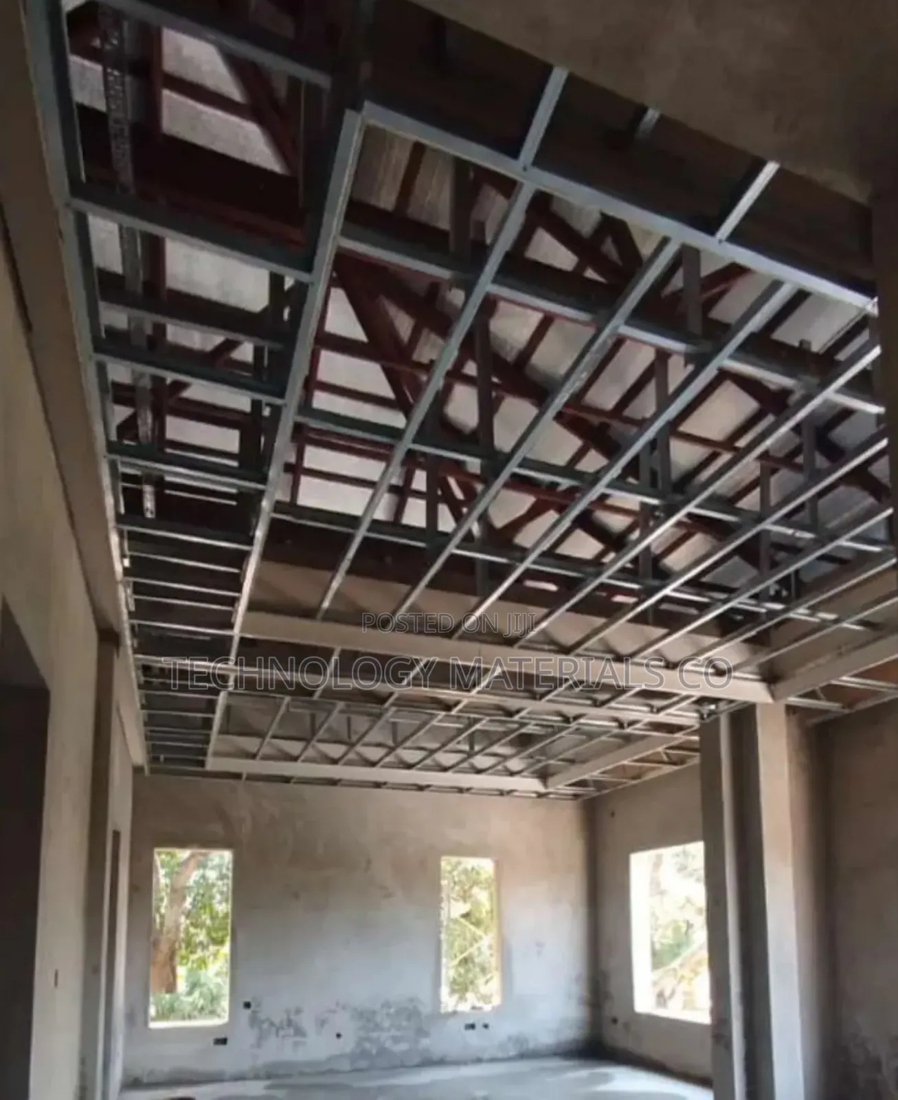 Heavy Gauge Gypsum Stud Channel For Ceiling Installation
