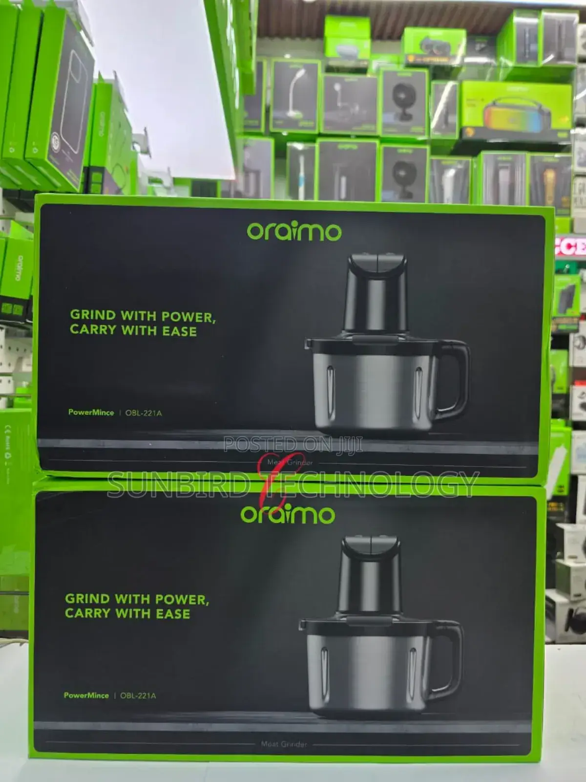 Oraimo Powermince Obl-221a 4 Litres 700w 2 in 1 Powerful Meat Grinder