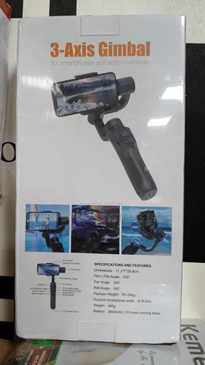 Gimbal 3 Axis Mobile Tripod Smart Xe Stabilizer, Selfie Stick