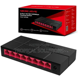 Mercusys Ms108 8-Port 1000mbps Desktop Switch