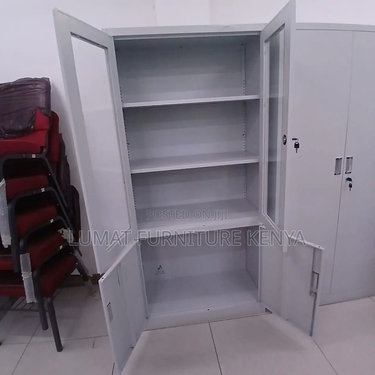 Half-Glass Office Cabinet
