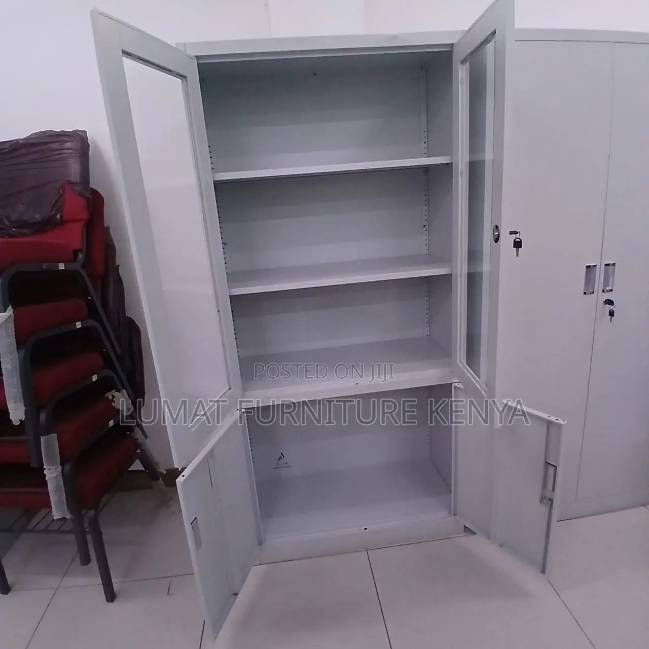 Half-Glass Office Cabinet