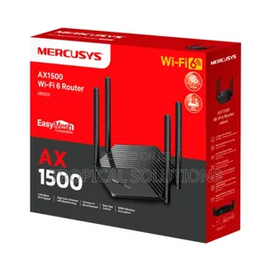 Mercusys Mr60x Ax1500 Dual Band Wifi 6 Router