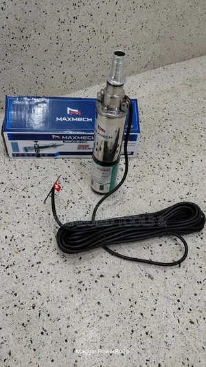 Maxmech 250w Dc Solar Submersible Pump Upto 50m