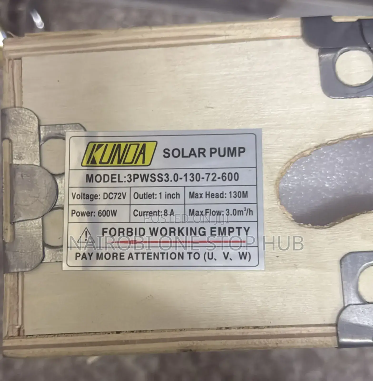 Kunda Solar Submersible Pump, .