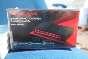 Mercusys Ms108g 8 Port Gigabit Desktop Switch