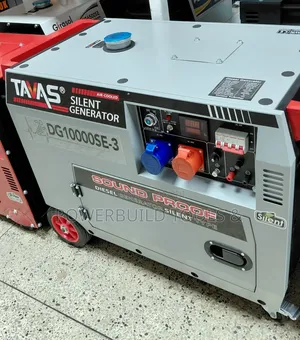 Tavas Dg10000se-3 Dual Power 12kva Sound Proof Diesel Generator