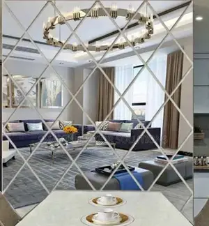 Diamond Silver Acrylic Mirrors