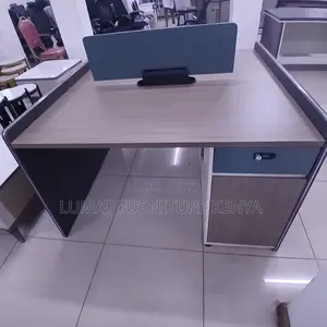 Two-Seater Cubicle Desk