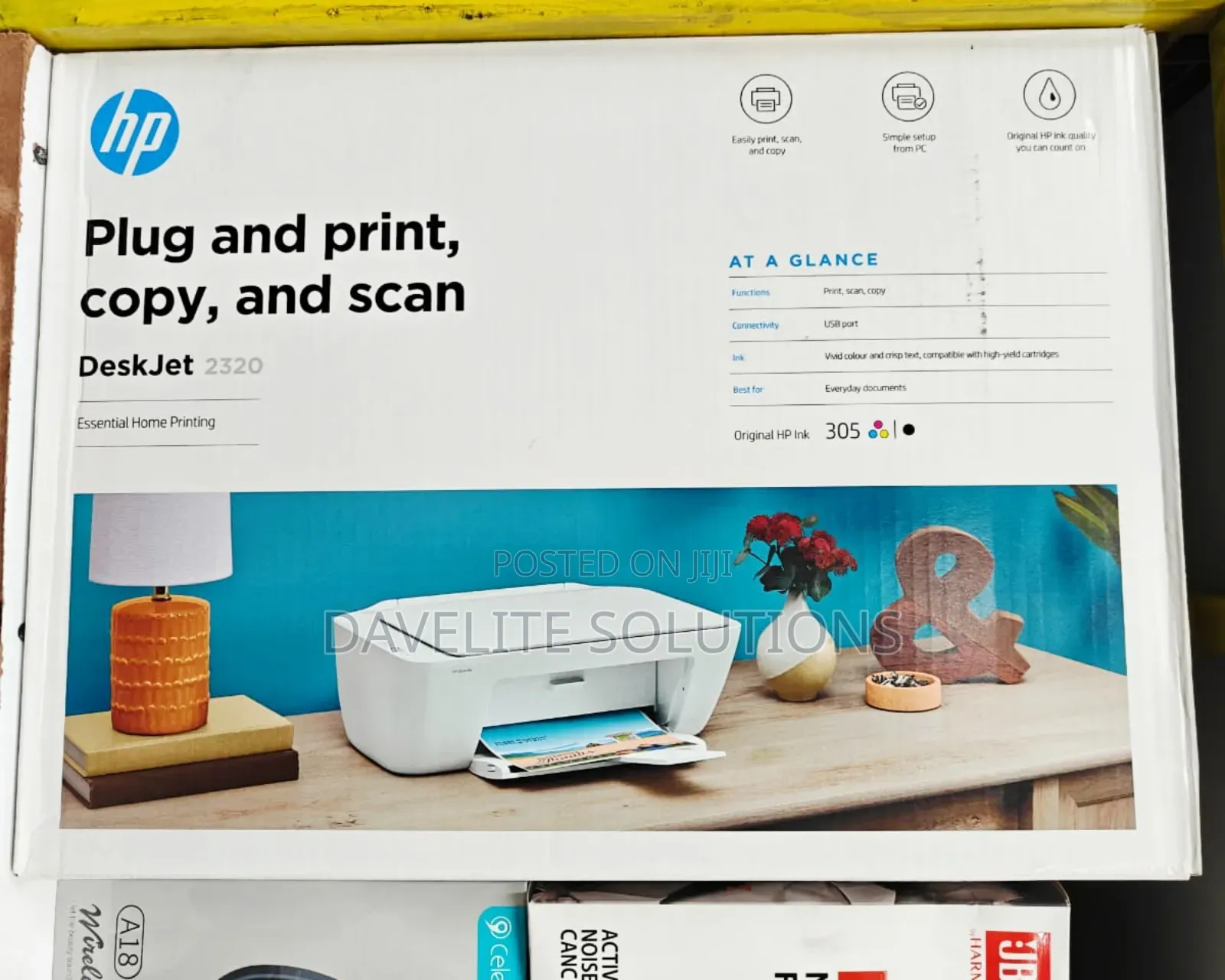 Hp Deskjet 2320 Printer, Print, Scan, Copy