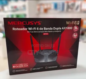 Mercusys Mr70x Ax1800 Dual Band Wifi 6 Router