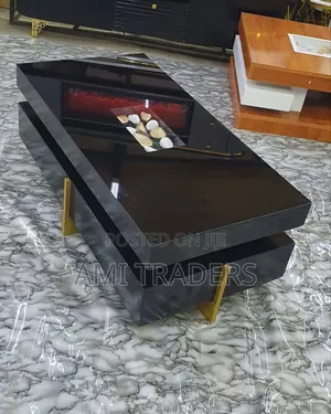 Rectangular Black Coffee Table