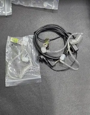 2 Pin Fbi Air Tube Ear-Hook Earpiece Earphone