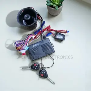 Smart Car Alarm System With Flip Keys and Enhanced Siren