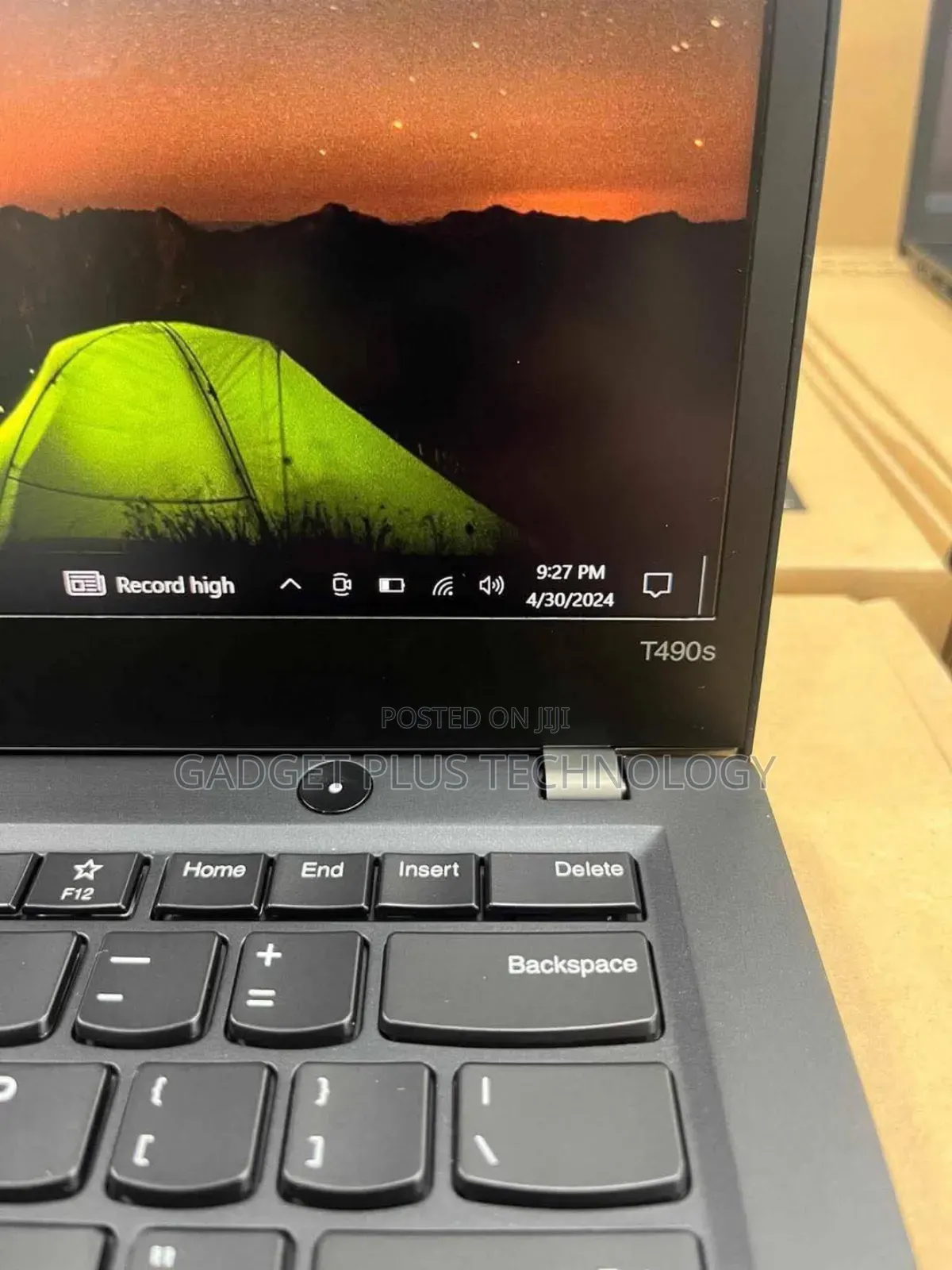 Laptop Lenovo Thinkpad T490s 8GB Intel Core I7 SSD 256GB