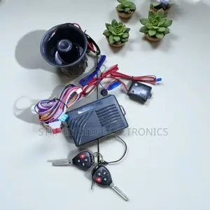 High-Tech Smart New Universal Anti-Theft Alarm Kit With Two Flip Keys