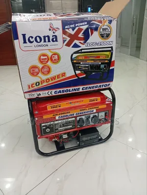 2.5kva Icona Air-Cooled Gasoline Generator With Key Start