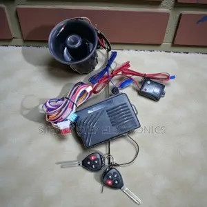 Smart All Vehicles Car Alarm System Kit With Two Flip Key Controls