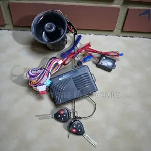Advanced Car Alarm Security System Complete Kit With Flip Key Function