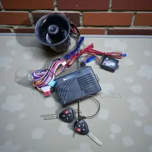 Intelligent Car Alarm and Security System Kit With Flip Key Functio