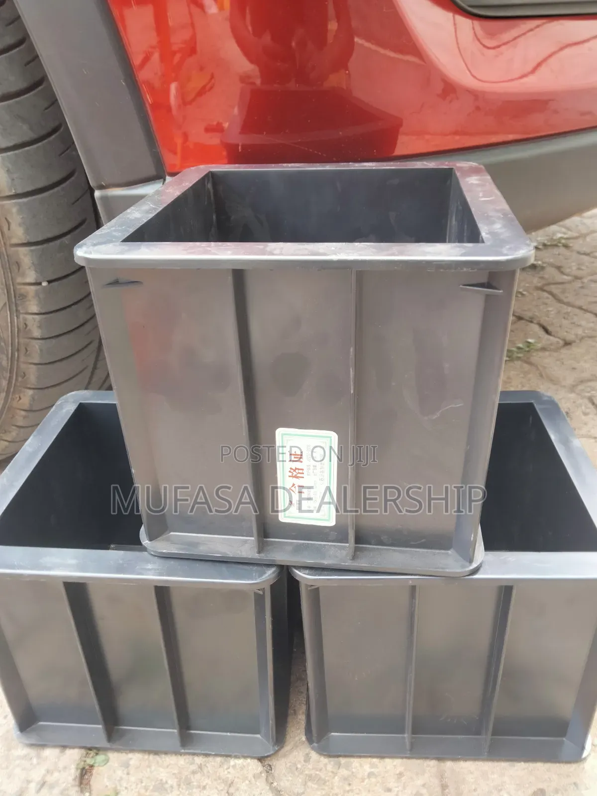 Reusable Plastic Cube Moulds