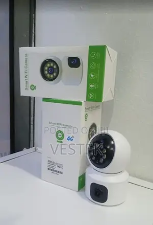 Dual Lens 4g Baby Monitor 4g Dual Screen Indoor Security Cameras